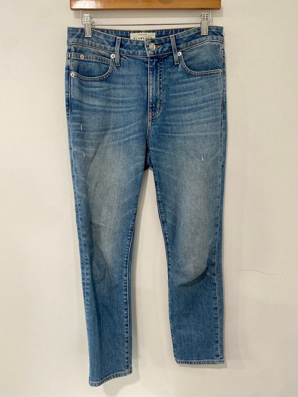 SLVRLAKE Lou Lou Jeans Blue Size 28